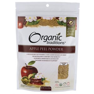 Organic Traditions Poudre de pelure de pomme 100gr
