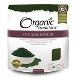 Organic Traditions Certified Organic Spirulina Powder 150gr