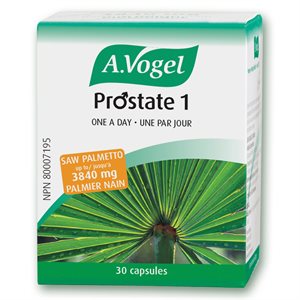 A. Vogel Prostate 1 - Capsules d'extrait de fruit de palmier nain pour la prostate